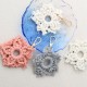 ins北欧风手工编织五角星挂件波西米亚挂饰圣诞节礼物雪花钥匙扣